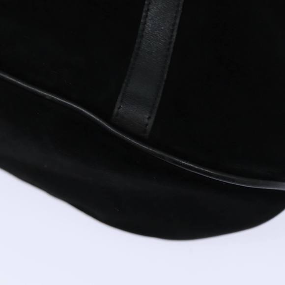 GUCCI Bamboo Hand Bag Suede Black 002 1084 200047 Auth yk13665 - Picture 15 of 16